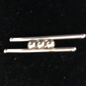 Men's Sterling Silver TIE BAR